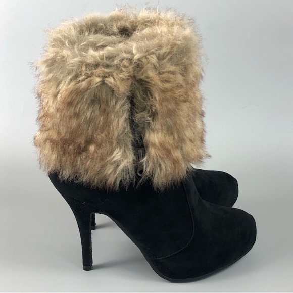 Nature Breeze Women’s High Heel Boots Size 7.5 - Picture 6 of 10